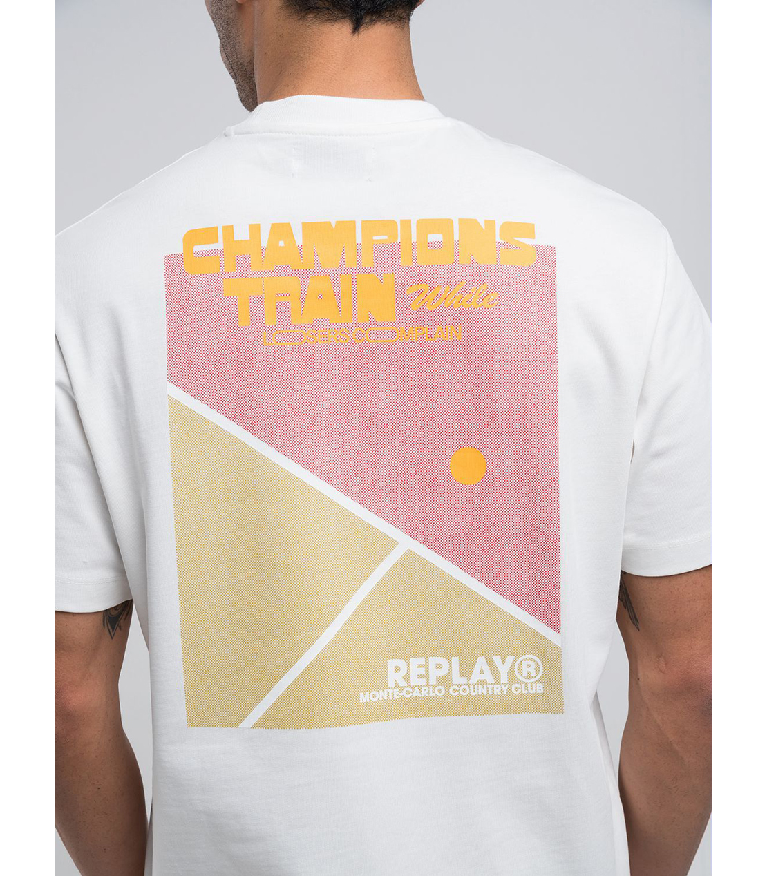 モンテカルロカントリークラブコレクションプリントTシャツ 詳細画像 オフホワイト 6